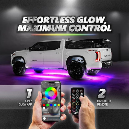OPT7 Aura Pro Rigid RGB LED Underglow Kit - Image 5