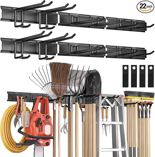 Garden Tool Organizer Wall Mount, 96 inches Tool Storage Rack by NacialPromise-Consumersfirstalways