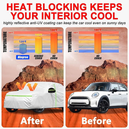 Car Cover for 2014-2025 Mini Cooper/Cooper S/Hardtop/Clubman/Countryman 4 Door - Image 9