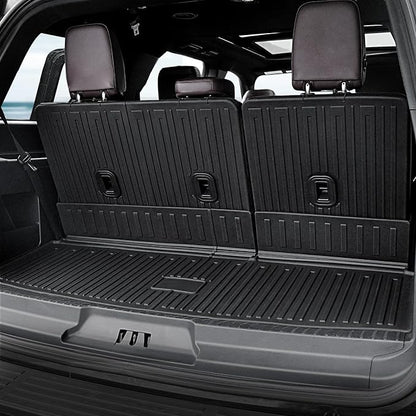 Floor Mats Set for 2018-2024 Ford Expedition/Lincoln Navigator 7 Seats - Image 6
