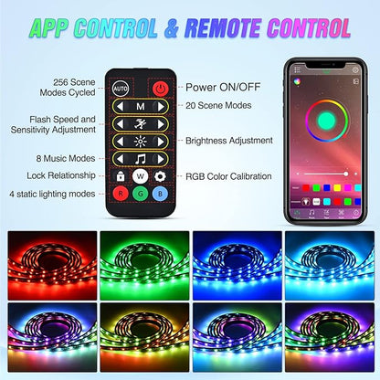 Nilight Truck Bed Light Strip RGB-IC LED Bar - Image 3