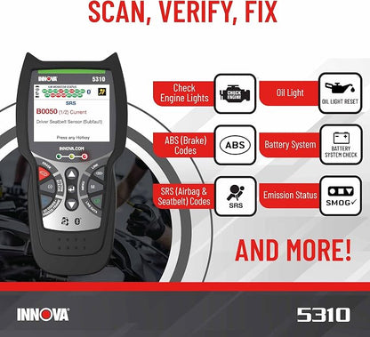 Innova 5310 OBD2 Scanner for ABS & Airbag - Image 2