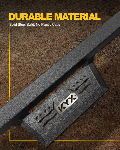 KYX Running Boards for 2015-2025 Ford F150 SuperCrew Cab/ 2017-2025 Ford F250 - Image 6