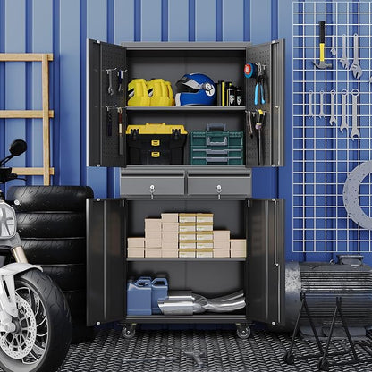 Metal Garage Storage Cabinet - Image 8