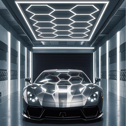 tewei Hexagon LED Garage Lights by TeweiBrand