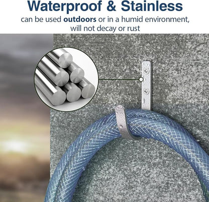 Wall Hooks for Hanging Towel/Coat - 22LB Screw in Metal Hanger Wall Mount - Image 5