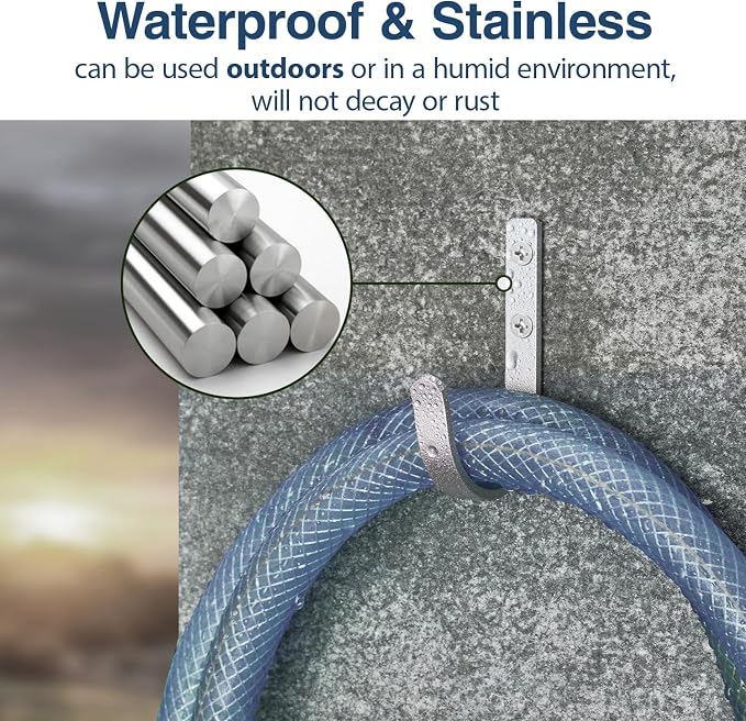 10-Pack Wall Hooks for Hanging Towel/Coat - 22LB Screw in Metal Hanger Wall - Image 5