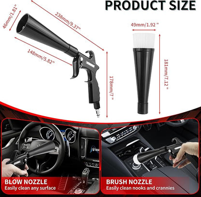 HANDY High Pressure Car Interior Cleaning Gun Interior Dryer Hair Dryer Car - Image 2