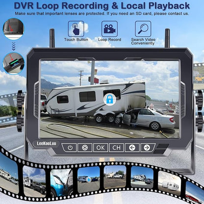 Dual RV Backup Cameras Wireless - Image 4