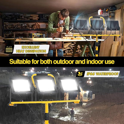 21000 lumens LED work light, IP66 waterproof portable work light, - Image 5
