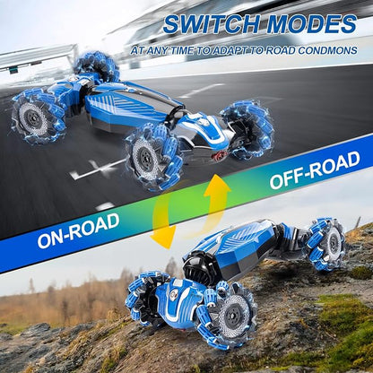 RC Stunt Car, 2.4GHz 4WD Drive Remote Controlled Gesture Sensor Toy Car - Image 3