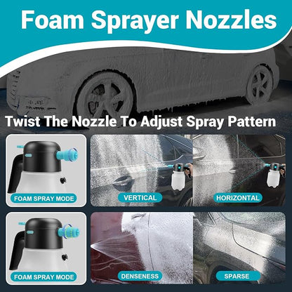 Electric Foam Sprayer Car Wash, 60PSI Foam Sprayer Auto Pressurized - Image 3