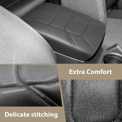 Muslogy Armrest Pad Center Console Cover Compatible - Image 5