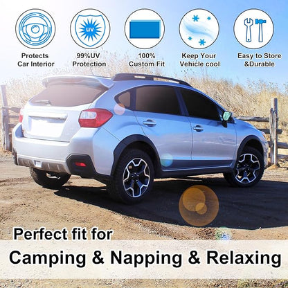 TINGLU Window Shades for Subaru Crosstrek 2013 2014 2015 2016 2017 Accessorie - Image 6