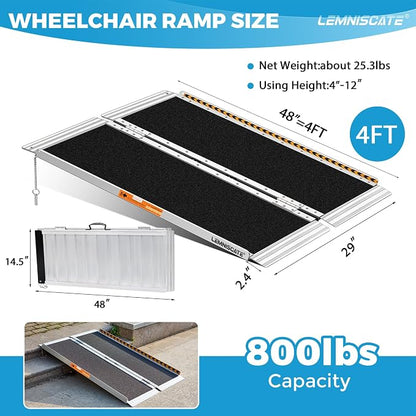 LEMNISCATE Wheelchair Ramp, 4FT Ramps - Image 2