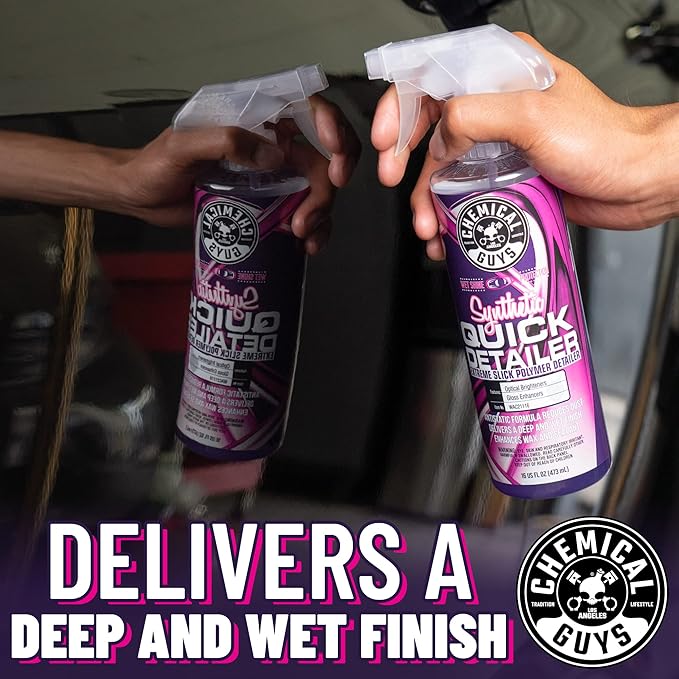 Chemical Guys WAC21116 Synthetic Quick Detailer, Extreme Slick Polymer Detailer - Image 7