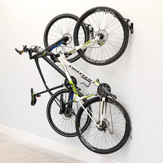 StoreYourBoard Bike Swivel Rack – Wall Mounted Garage Bike Storage, Vertical by StoreYourBoard