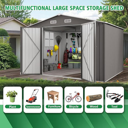 10x12 FT Outdoor Storage Shed - Image 7