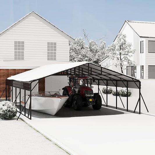 20' x 30' Heavy Duty Metal Carport by LuyFuitre