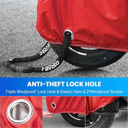 Favoto Motorcycle Cover Waterproof Outdoor - Image 5