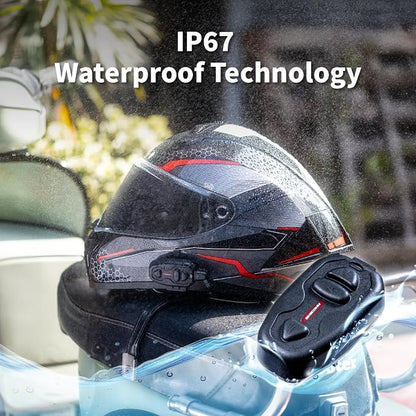 Salut Motorcycle Bluetooth Intercom Headset - Image 7