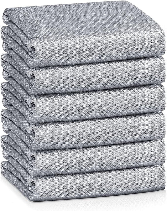 Streak Free Lint Free Microfiber Window Cleaning Cloth, Best Glass Car Shiny by VPMURUGA