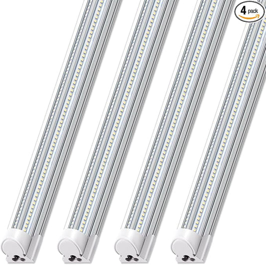 Barrina 8FT LED Shop Light Fixtures 100W, 15000LM 6500K Super Bright White by Barrina