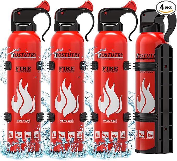 Upgraded 8-IN-1 Fire Extinguisher by Ostutry