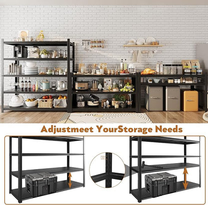 48.2" W Garage Shelving 3000LBS Storage Shelves Heavy Duty Garage Storage - Image 5