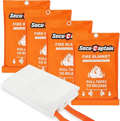 SecuCaptain Emergency Fire Blanket by SecuCaptain