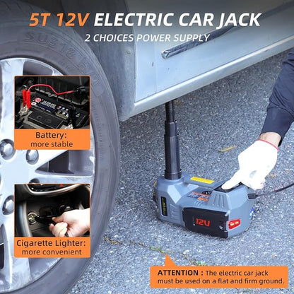STANDTALL Electric Car Jack Kit 5T 12V Electric Floor Jack Lift - Image 6