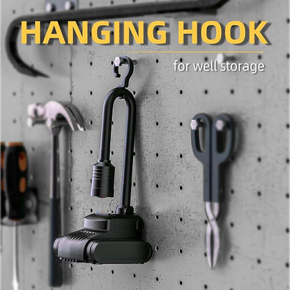 LED Work Light, 5000mAh Magnetic Gooseneck Light Rechargeable, 2000 Lumen - Image 6