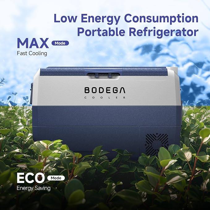 BODEGACOOLER 12 Volt Car Refrigerator, 53Quart RV Fridge APP Control, Portable - Image 7
