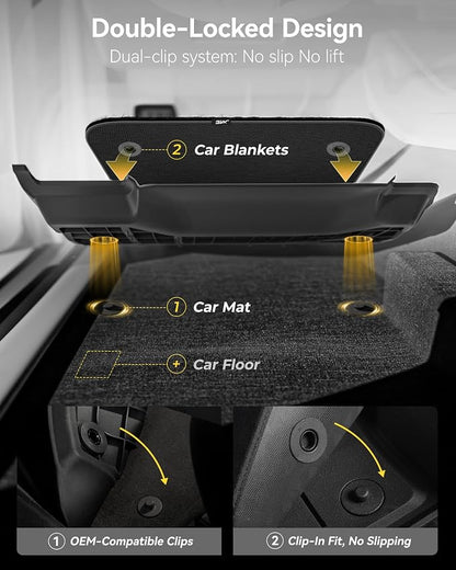 3W Floor Mats & Cargo Liner Fit 2022-2025 Jeep Grand Cherokee Carpets - Image 4