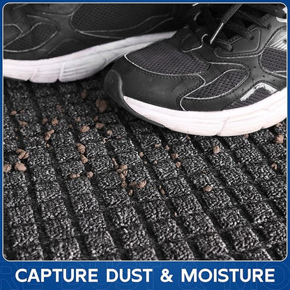 Durable Front Door Mat, Non-Slip Rubber Backing, Stain and Fade Resistant - Image 2