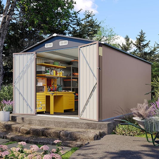 Aoxun 8 x 15FT Outdoor Storage Shed by Aoxun