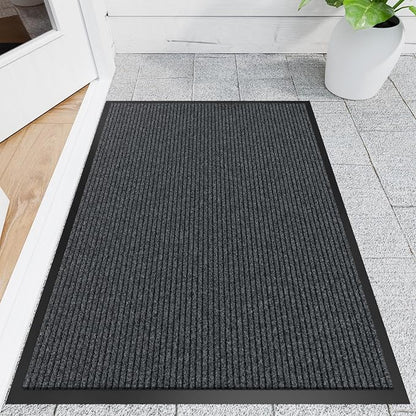 Front Door Mat, Commercial Door Mats Entrance, Low Profile Welcome Mats Non-Slip by Naturehydro