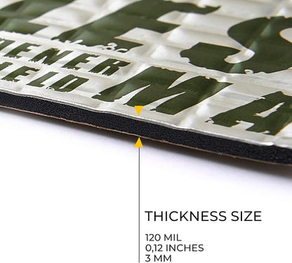 Siless Max 120 mil 30 sqft Car Sound Deadening mat - Image 8