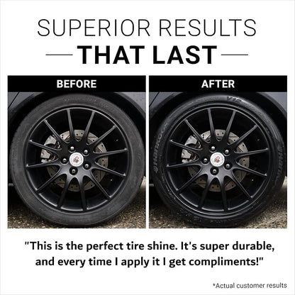 CAR GUYS Tire Shine 1 Gallon Refill | The Perfect Shine | Durable and User - Image 4