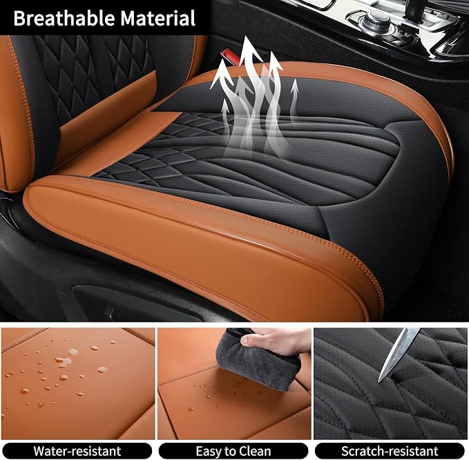 Car Seat Covers Front Seats, Car Seat Protector Waterproof, Car Seat Cushion - Image 4