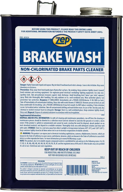 Zep Brake Wash Liquid Non-Chlorinated Parts Cleaner - Image 2