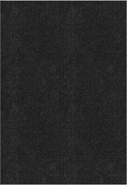 Ottomanson 6'6" x 8' Mud Mat Area Rug Scraper Carpet - Image 7
