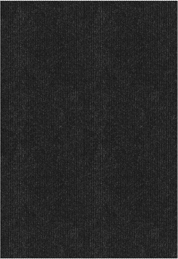 Ottomanson 6' x 6'6" Mud Mat Area Rug Scraper Carpet - Image 7