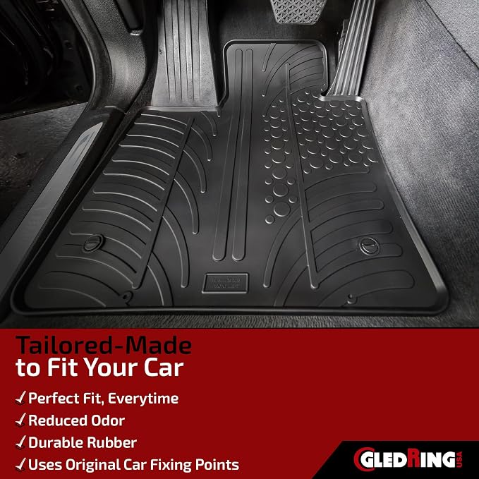 GledringUSA Custom Fit Rubber Mats Combo Pack Intended - Image 3