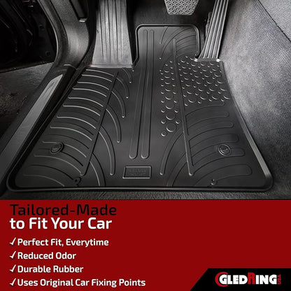 Gledring USA Custom Fit All-Weather Rubber Floor Mats Intended - Image 3