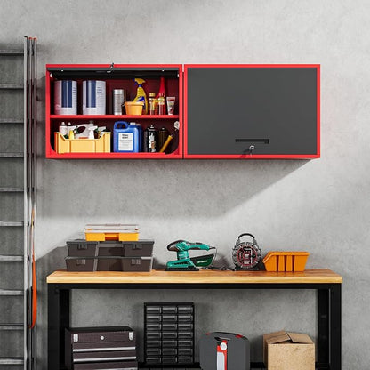 Yizosh Metal Garage Wall Cabinet - Image 2
