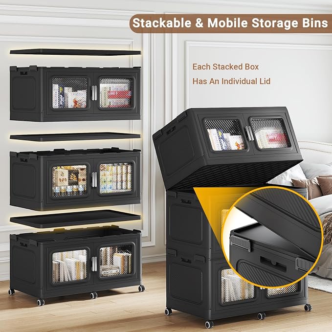 300 Qt Stackable Storage Bin - Image 4