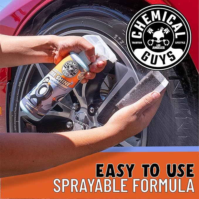 Chemical Guys Tire Kicker Sprayable Extra Glossy Tire Shine, Motorcycles - Image 3
