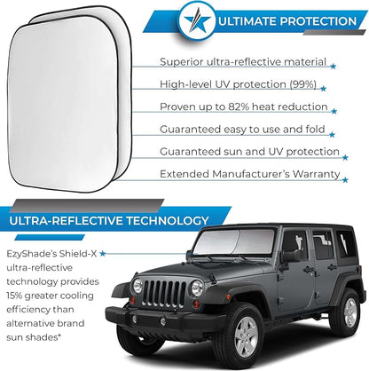 EzyShade Windshield Sun Shade for Jeep - Image 2