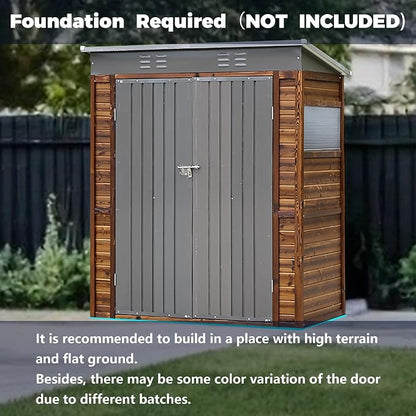 5x3 FT Outdoor Lean to Shed - Image 8